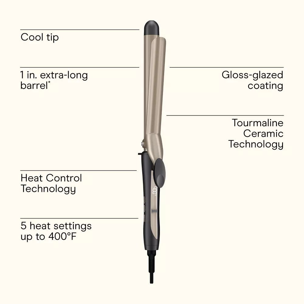 XL Gloss Barrel Curling Irons
