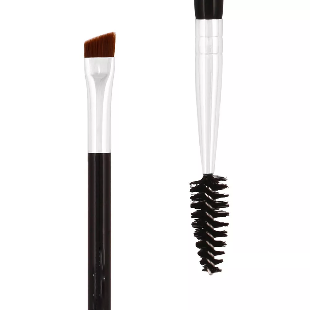 Dual-ended Angled Precision Eyebrow Brush